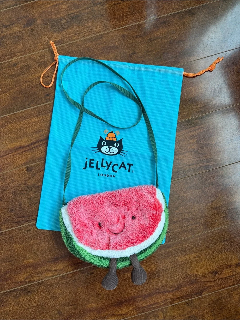 Jellycat Watermelon Plush Bag